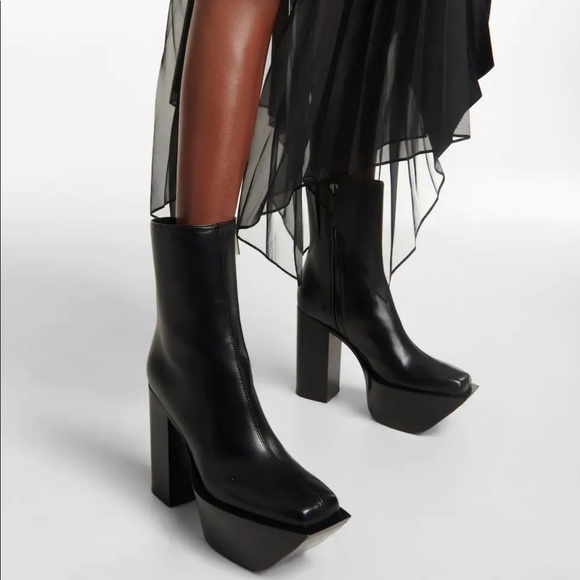 PETER DO Shoes - Peter Do Everyday Platform Boots in Black